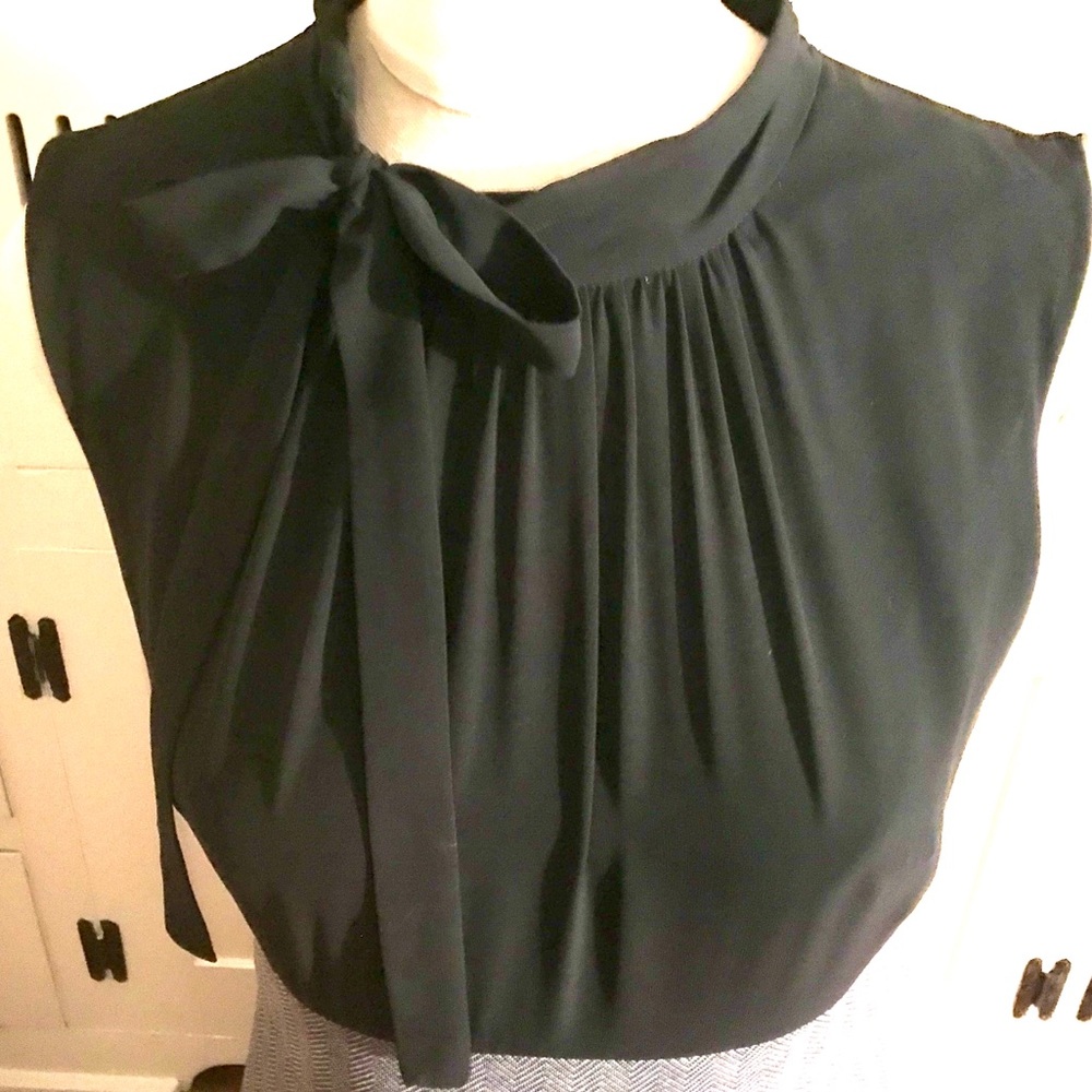 Black & Gray Work/Office Dress - Picture 3 of 6